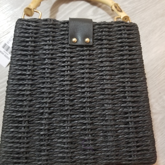 NWT New York & Co small wicker purse - Picture 5 of 5